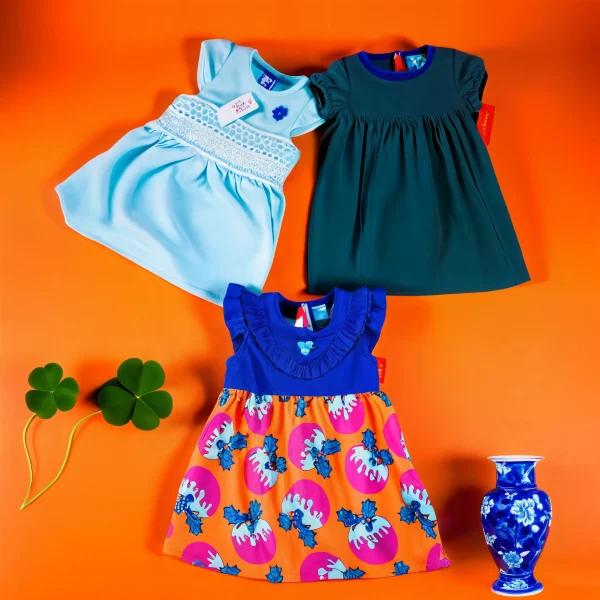 GIRLS FROCK 3-PIS SET - Image 3