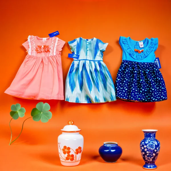 GIRLS FROCK 3-PIS SET - Image 4